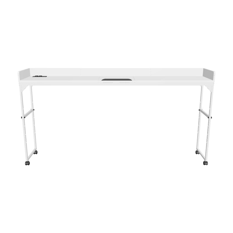 DreamDesk Arctic White Luxe tafel voor over het bed 213